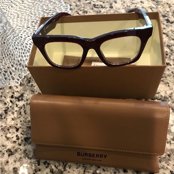 Burberry Women's Glasses in Brown and Black - Picture 1 of 5
